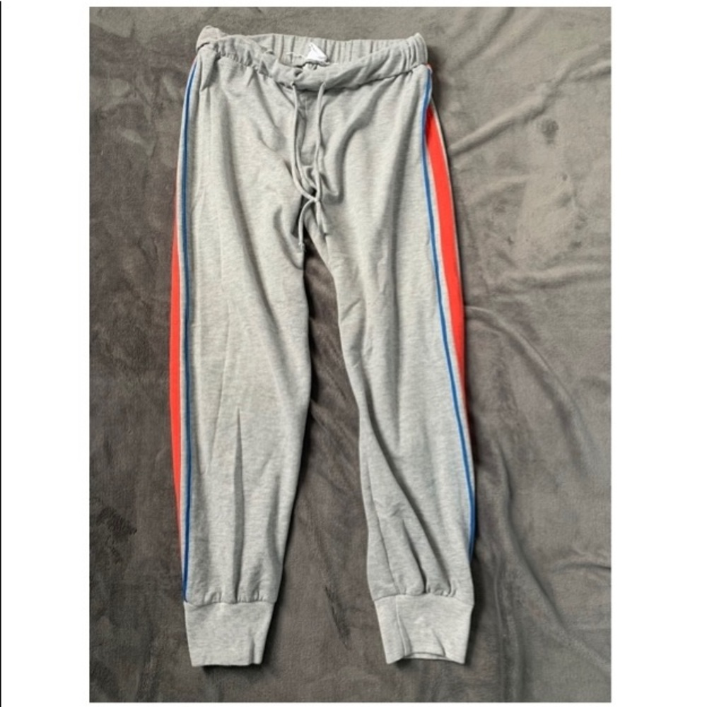 Grey sweatpants